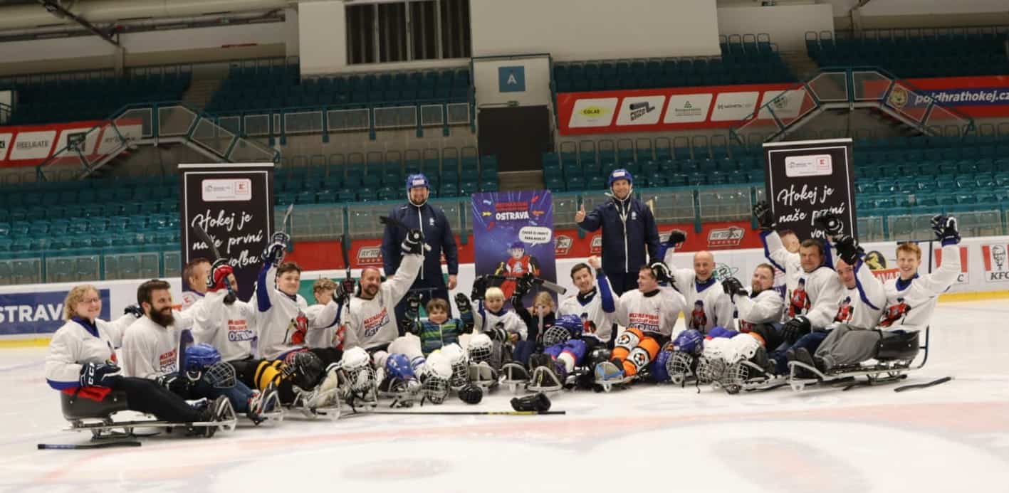 V Ostravě opět nadchnul Mezinárodní para hokejový rozvojový kemp